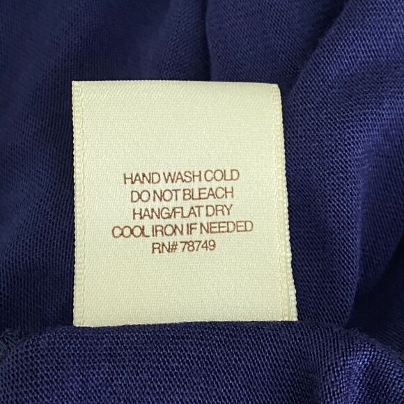 New Arden B Draped Scoop Neck Blouse Women's Size Small - Picture 4 of 7